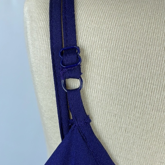 NWT Forever 21 Blue Jumpsuit/Romper w/Deep Front Pockets - Size Small - Picture 10 of 15